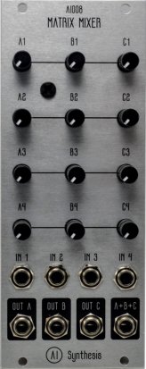 Eurorack Module AI008 Eurorack Matrix Mixer from AI Synthesis