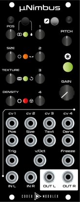 Eurorack Module uNimbus  from Codex Modulex