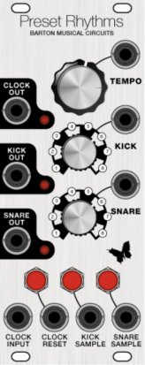 Eurorack Module BMC51 Preset Rhythms from Barton Musical Circuits