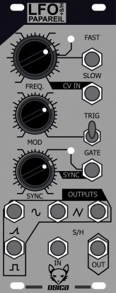 Eurorack Module Papareil VCLFO S/H from Other/unknown