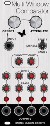 Eurorack Module Barton Multi Window Comparator Clarke Panel from synthCube