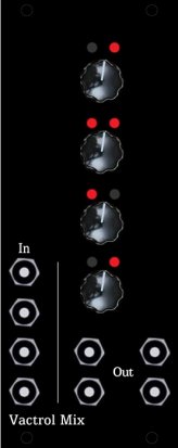 Eurorack Module Turing Machine Vactrol Mix Expander from Music Thing Modular