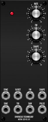 MOTM Module MOTM 320 LFO from Synthesis Technology