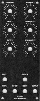 MOTM Module Diode Ladder Filter from YuSynth