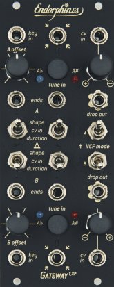 Eurorack Module Gateway Terminal Expansion (black) from Endorphin.es