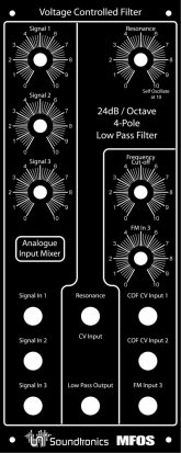 MOTM Module MFOS VCF 24dB from Soundtronics