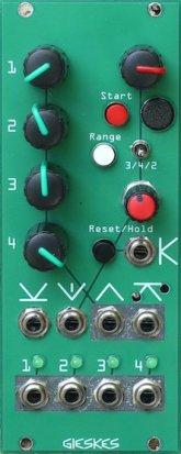 Eurorack Module 4swing1d from Gieskes