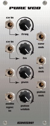 Eurorack Module Pure VCO from GMSN!