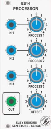 Eurorack Module ES14 - Voltage Processor from Elby Designs