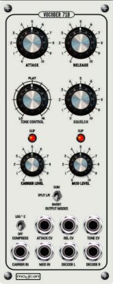 MOTM Module Vocoder 71B from Modcan