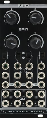 Eurorack Module (Black) MIR from Livestock Electronics