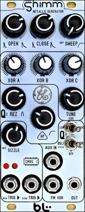 Eurorack Module SHIMM White from Blue Lantern Modules