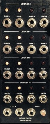 MOTM Module CGS Master Divider from CGS