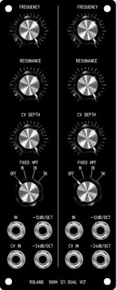 MOTM Module Roland 100M 121 VCF from Other/unknown