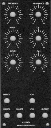 MOTM Module arp vcf from YuSynth