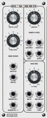 MOTM Module Noise / S&H / Ring Mod 07B from Modcan