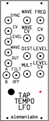 Eurorack Module Tap Tempo LFO from Other/unknown