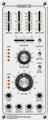 MOTM Module Miniwave 22B from Modcan