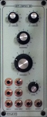 MOTM Module arp filter from Modcan