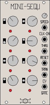 Eurorack Module Xanu Mini-Sequ from Other/unknown