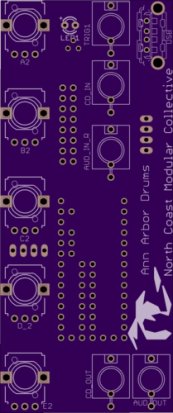 Eurorack Module Ann Arbor Drums Prototype from Other/unknown