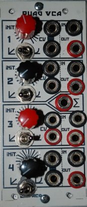 Eurorack Module QUAD VCA from Befaco