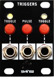 Eurorack Module Gates + Trigger from Syinsi