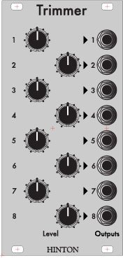 Eurorack Module Rear Input Trimmer from Hinton Instruments