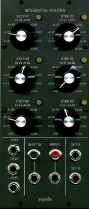 MOTM Module Sequential Router  from YuSynth