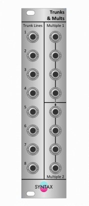 Eurorack Module Trunks & Mults from Syntax