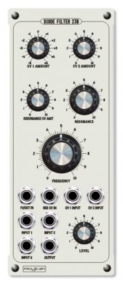 MOTM Module Diode Filter 23B from Modcan