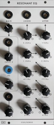 Serge Module Serge Resonant EQ from Loudest Warning