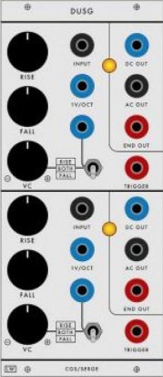 Serge Module CGS 114 Dual Universal Slope Generator from Loudest Warning