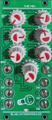 Eurorack Module The Mix from Blue Lantern Modules