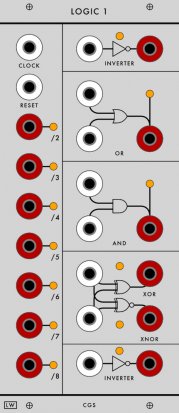 Serge Module CGS36 Pulse Divider - 4U from CGS