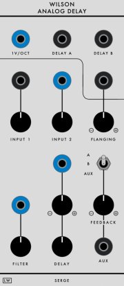 Serge Module Wilson Analog Delay from Loudest Warning