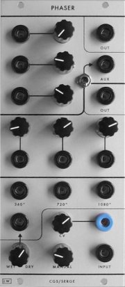 Serge Module CGS 90 Serge Phaser from Loudest Warning