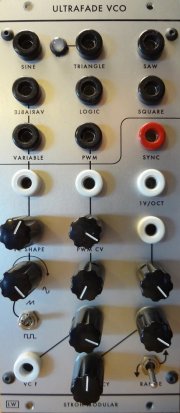 Serge Module Ultrafade VCO from Loudest Warning