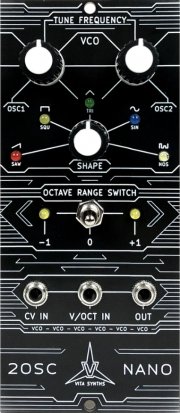 Eurorack Module Vita Synths 2OSC Nano from Other/unknown