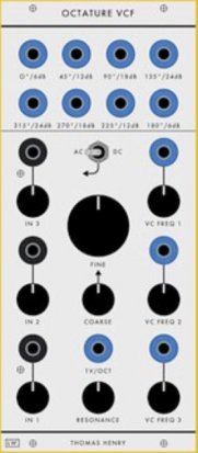 Serge Module Thomas Henry Octature VCF from Loudest Warning