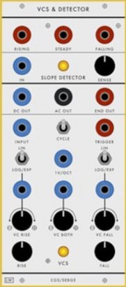 Serge Module CGS VCS and Slope Detector from Loudest Warning