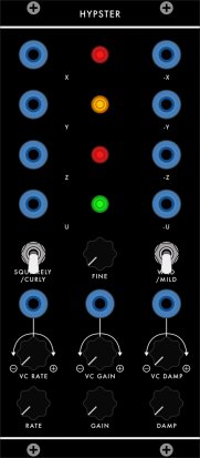 Serge Module 4UXXX - NLC Hypster Chaos from 4UShop