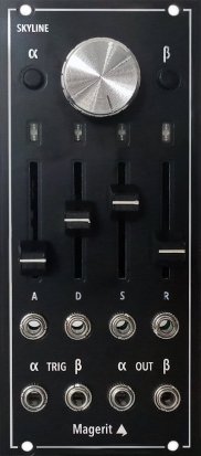 Eurorack Module Skyline Black Edition from Magerit