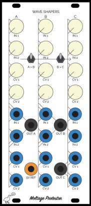 Serge Module Moltage Protestor Wave Shapers from Other/unknown