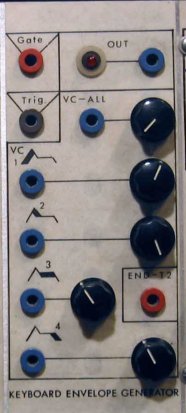 Serge Module Keyboard Envelope Generator from Other/unknown