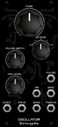 Eurorack Module DIY Polivoks-inspired VCO from Erica Synths