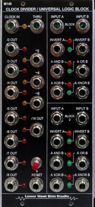 MU Module M140 Clock Divider / Universal Logic Block from Lower West Side Studio