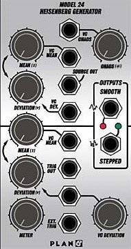 Eurorack Module Model 24 Heisenberg Generator from Plan B