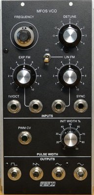 MU Module VCO from MFOS