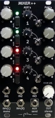 Eurorack Module Mixer++ (black panel version) from Other/unknown